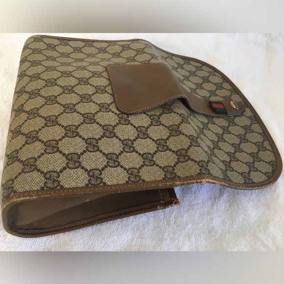 OFFERS WELCOMED- GUCCI GG Sherry Line Clutch dust bag and box NOT original - Picture 7 of 16